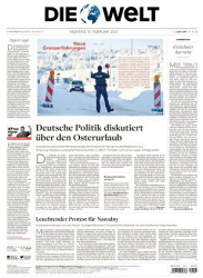 :  DIe Welt vom 15 Februar 2021