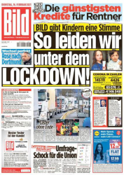 : Bild Zeitung vom 16 Februar 2021