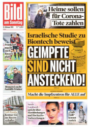 : Bild Am Sonntag vom 21 Februar 2021