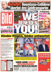 : Bild Zeitung vom 24 Februar 2021