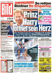 : Bild Zeitung vom 27 Februar 2021