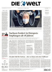 : DIE WELT vom 02 März 2021