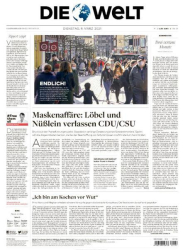 : DIE WELT vom 09 März 2021