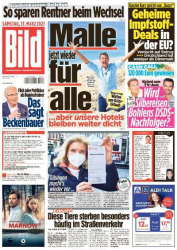 : Bild Zeitung vom 13 März 2021