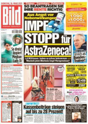 :  Bild Zeitung vom 16 März 2021