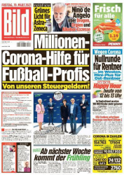 : Bild Zeitung vom 19 März 2021