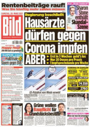 :  Bild Zeitung vom 20 März 2021