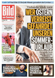 :  Bild am Sonntag vom 21 März 2021