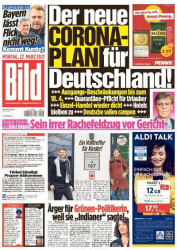 : Bild Zeitung vom 22 März 2021