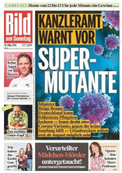 :  Bild am Sonntag vom 28 März 2021