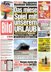 : Bild Zeitung vom 29 März 2021