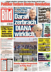 :  Bild Zeitung vom 01 April 2021