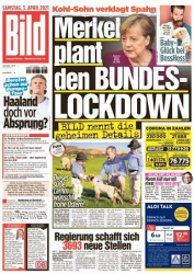 :  Bild Zeitung vom 03 April 2021