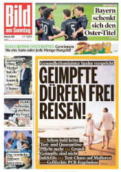 : Bild Am Sonntag vom 04 April 2021