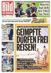 :  Bild am Sonntag vom 04 April 2021