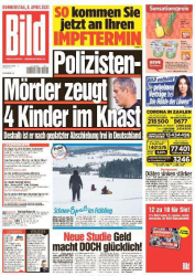 : Bild Zeitung vom 08 April 2021