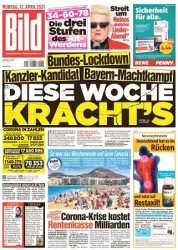 :  Bild Zeitung vom 12 April 2021