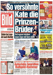 : Bild Zeitung vom 19 April 2021