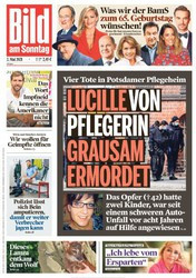 :  Bild am Sonntag vom 02 Mai 2021