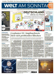 :  Welt am Sonntag vom 02 Mai 2021