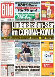 :  Bild Zeitung vom 03 Mai 2021