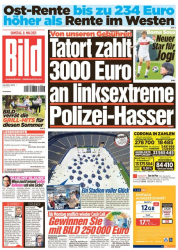 : Bild Zeitung vom 08 Mai 2021