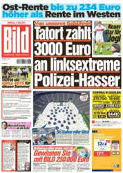 :  Bild Zeitung vom 08 Mai 2021