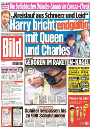 : Bild Zeitung vom 15 Mai 2021