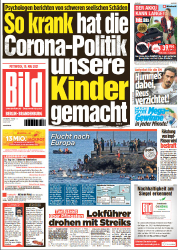 : Bild Zeitung vom 19 Mai 2021