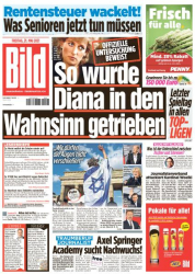 : Bild Zeitung vom 21 Mai 2021