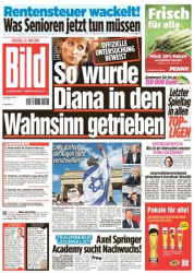 :  Bild Zeitung vom 21 Mai 2021