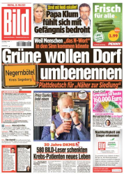 : Bild Zeitung vom 28 Mai 2021