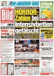 :  Bild Zeitung vom 11 Juni 2021