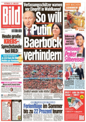 :  Bild Zeitung vom 16 Juni 2021