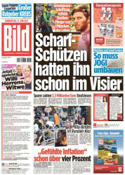 : Bild Zeitung vom 17 Juni 2021