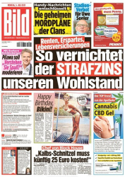 :  Bild Zeitung vom 05 Juli 2021