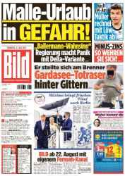 : Bild Zeitung vom 06 Juli 2021