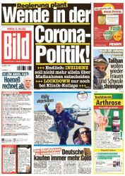 : Bild Zeitung vom 12 Juli 2021