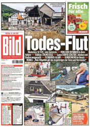 :  Bild Zeitung vom 16 Juli 2021