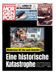 :  Hamburger Morgenpost vom 16 Juli 2021