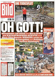 :  Bild Zeitung vom 17 Juli 2021