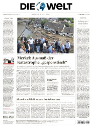 :  Die Welt vom 19 Juli 2021