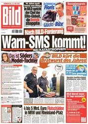 :  Bild Zeitung vom 22 Juli 2021