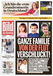 :  Bild am Sonntag vom 25 Juli 2021