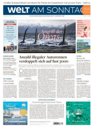 :  Welt am Sonntag vom 01 August 2021