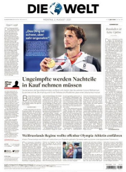 :  Die Welt vom 02 August 2021