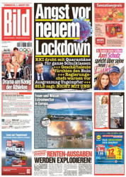 :  Bild Zeitung vom 05 August 2021