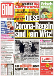 :  Bild Zeitung vom 13 August 2021