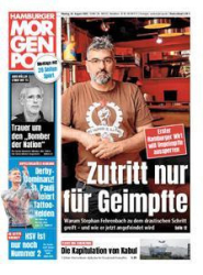 :  Hamburger Morgenpost vom 16 August 2021