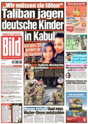 : Bild Zeitung vom 19. August 2021